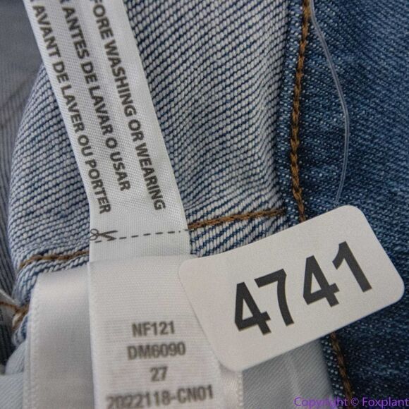NEW Madewell Stovepipe Jeans in Leaside Wash, 27 - Picture 15 of 15